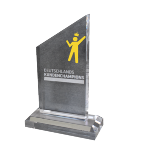 Deutschlands Kundenchampions Trophäe